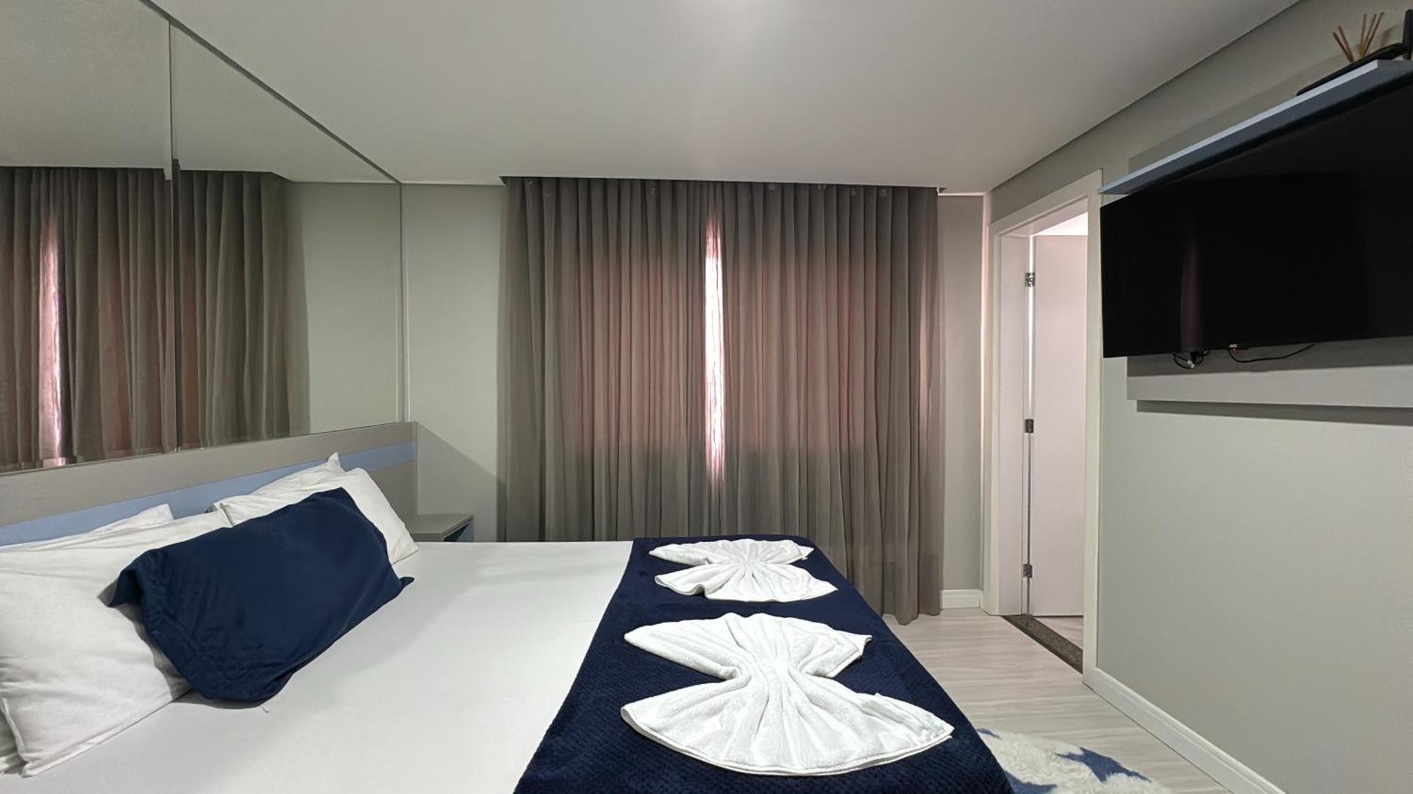 16- Studio Decorado Perfeito Para Casal!!! 쿠리치바 외부 사진